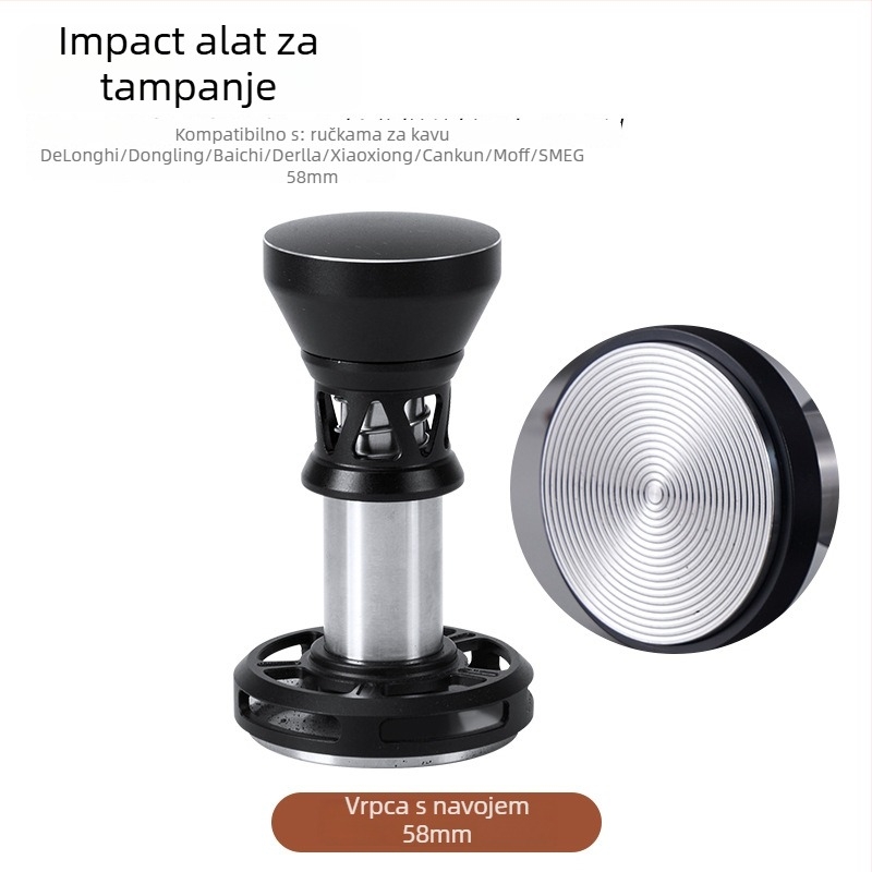 Luxiang univerzalni dodatak za espresso aparat – metal, nehrđajući čelik i aluminijska legura; moderni minimalistički stil
