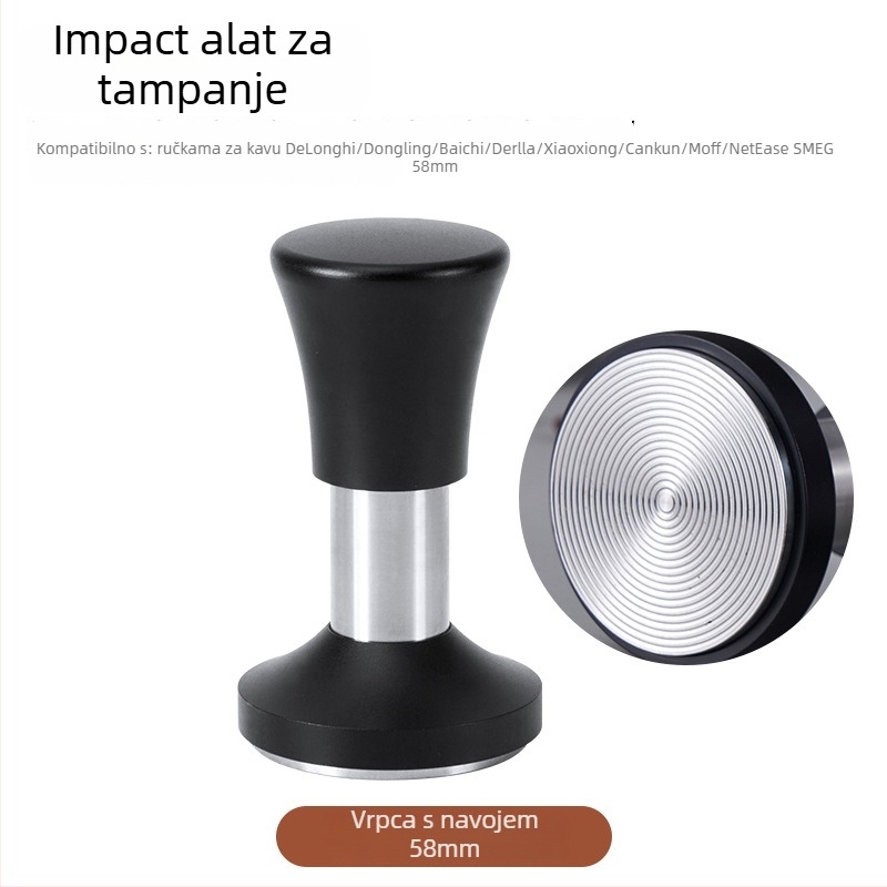 Luxiang univerzalni dodatak za espresso aparat – metal, nehrđajući čelik i aluminijska legura; moderni minimalistički stil
