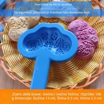 Set oblika za parene peciva s kalupom za kolač od bundeve i alatima za pečenje, plastika