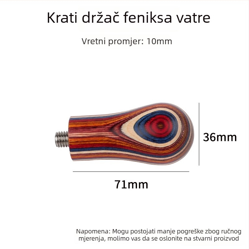 Tampač za kavu – masivno drvo, moderan minimalistički stil, jednostavan stil