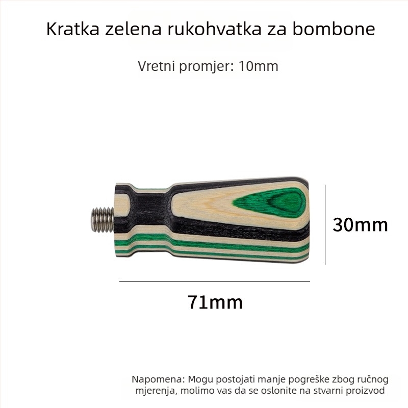 Tampač za kavu – masivno drvo, moderan minimalistički stil, jednostavan stil