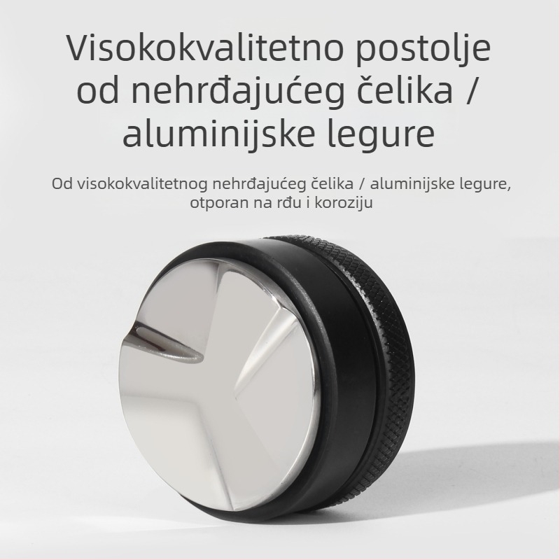 Dispenzer praha kave za strojeve kave — nehrđajući čelik, moderan dizajn, 230 g, pogodno za ured, dom i kafić