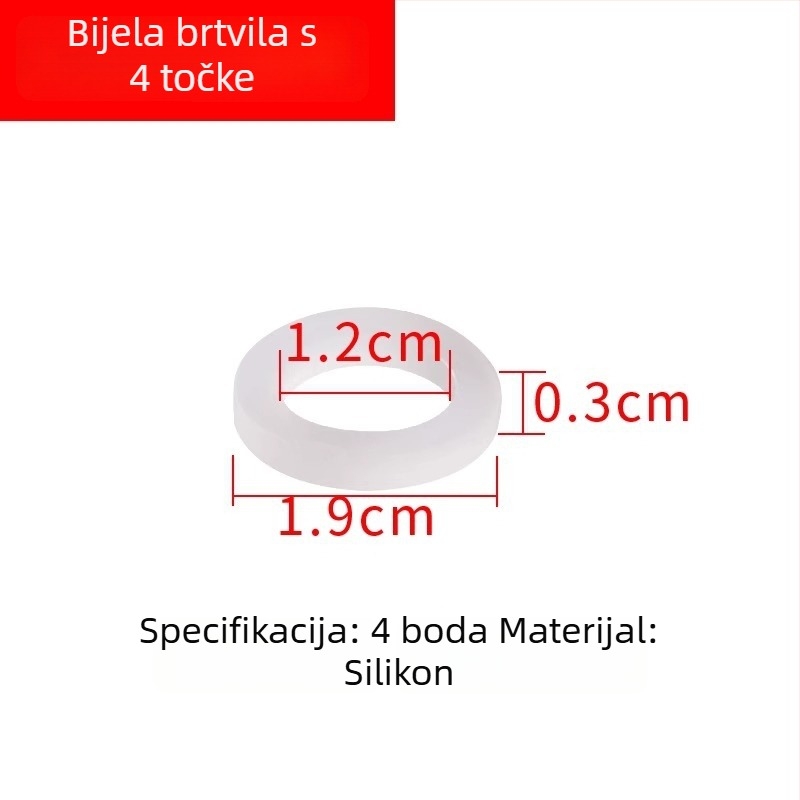 Fitingi od nehrđajućeg čelika za vodovodne cijevi: T priključak, zavoj, muški-ženski navoj, ravni konektor, komplet od 4 dijela