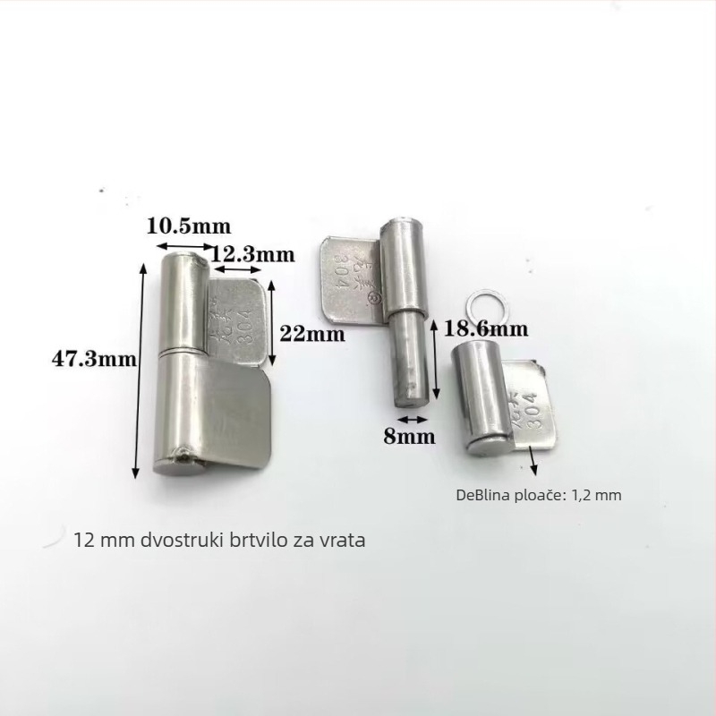 Panta od nehrđajućeg čelika, model 22, 201/304, polirana površina, Longmei