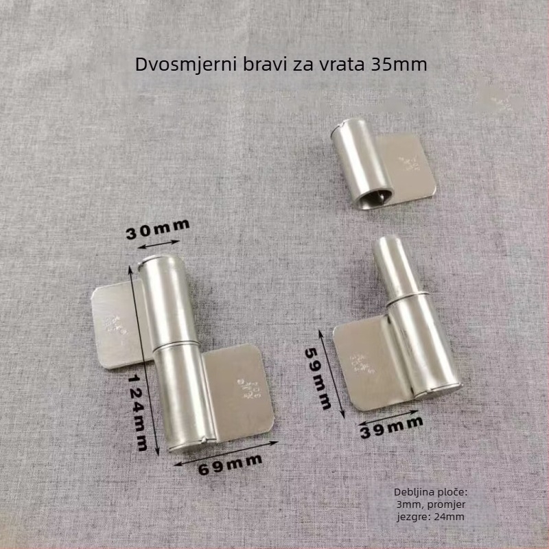 Panta od nehrđajućeg čelika, model 22, 201/304, polirana površina, Longmei