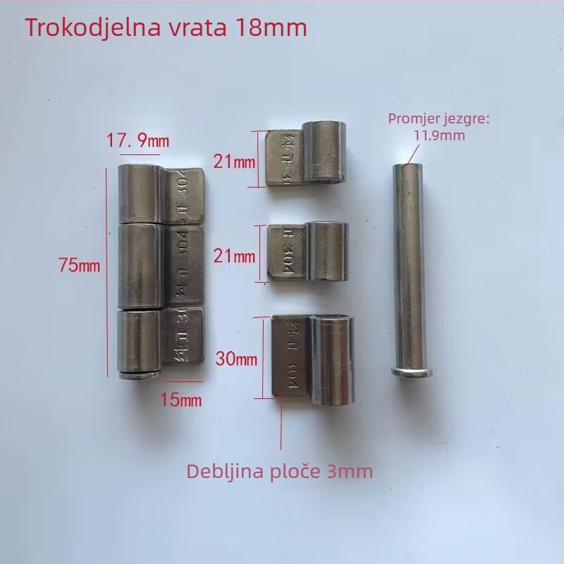 Panta od nehrđajućeg čelika, model 22, 201/304, polirana površina, Longmei