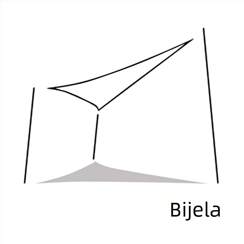 Yazilan vanjski trokutasti sjenilo za sunce, vodootpornost 1