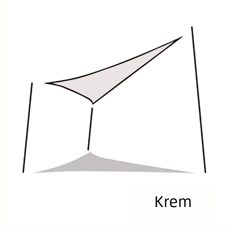 Yazilan vanjski trokutasti sjenilo za sunce, vodootpornost 1