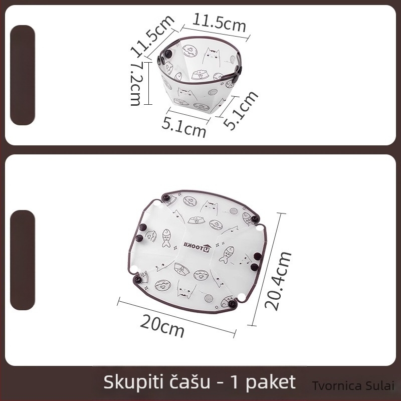 Skup sklapanja posuđa za putovanja: plastika; Broj proizvoda KPSyG6HY; tanjur/zdjela/šalica