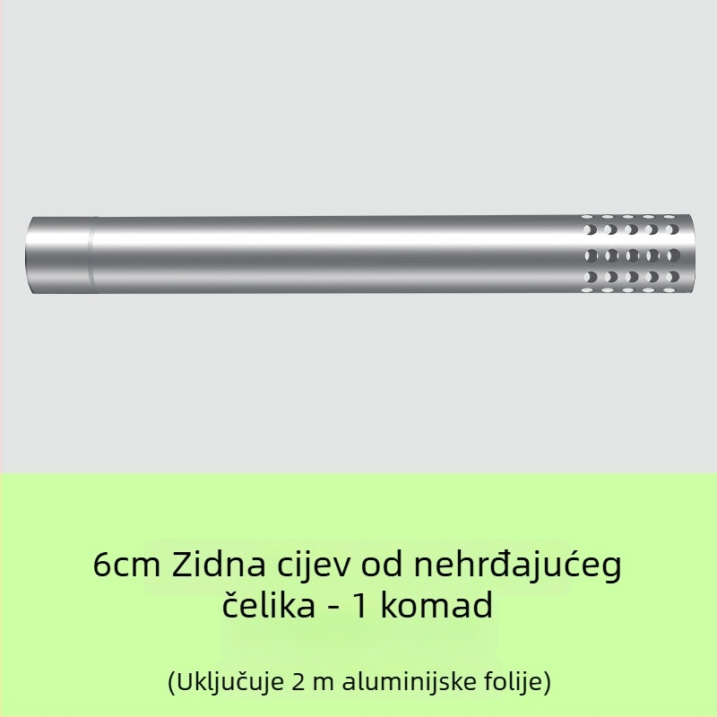 Izlazni kut od nehrđajućeg čelika BXG-6, debljina zida 0.26mm, klasa 201