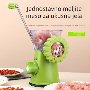 Stroj za nadijevanje kobasica za kućnu upotrebu, ručni, plastični