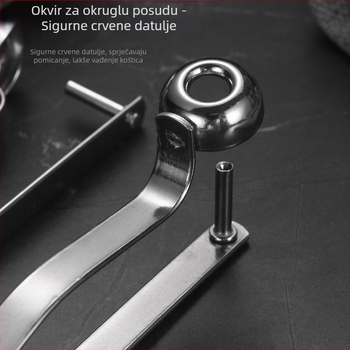 Jade Sail Nehrđajući čelični odvajač sjemenki voća – za razno voće, brz kuhinjski alat