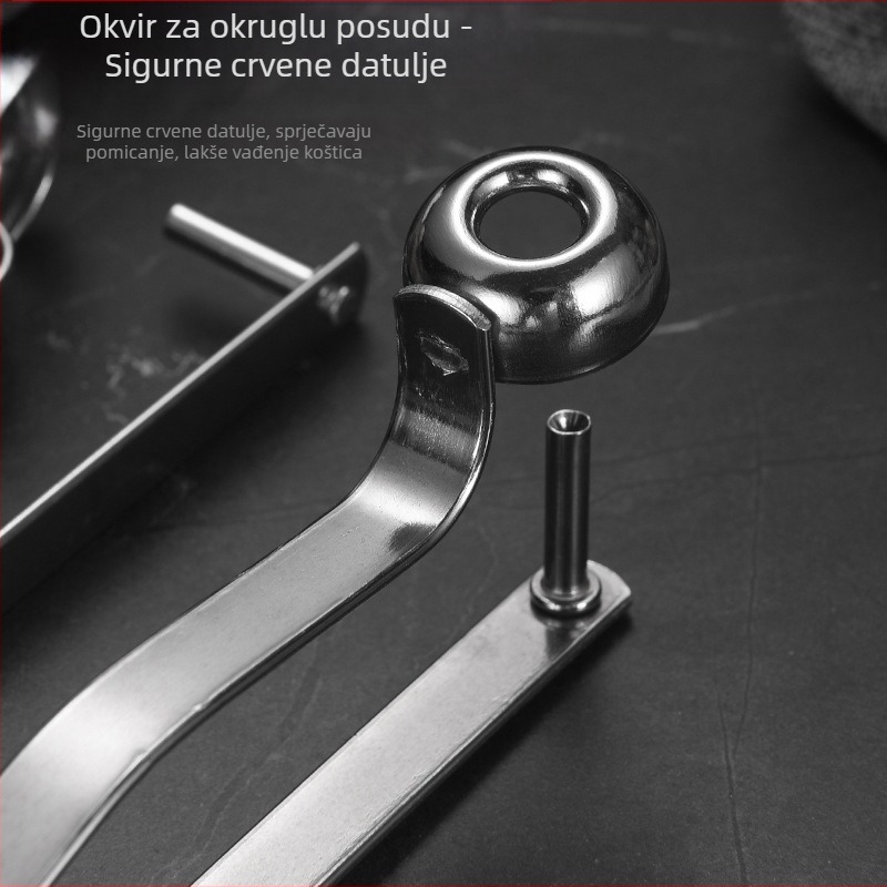 Jade Sail Nehrđajući čelični odvajač sjemenki voća – za razno voće, brz kuhinjski alat