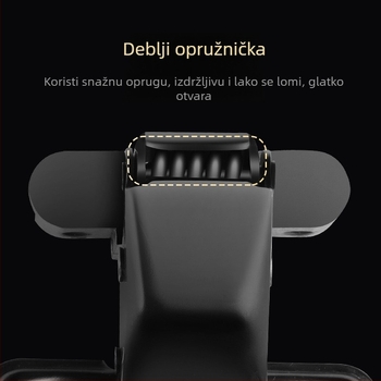 Šarniri za staklena vrata Lingzhi, 201 nehrđajući čelik, 1 mm, elektroplatirano