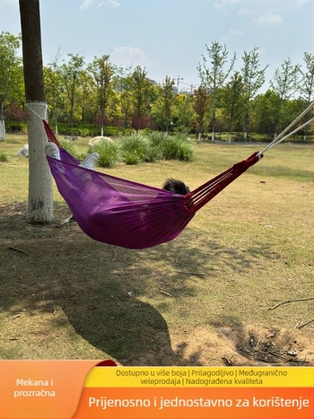 Be good Vanjski Ice Silk hamak za kampiranje, najlonska užad, nosivost 150 kg, težina 250 g, šifra proizvoda Ice silk hammock 1-1
