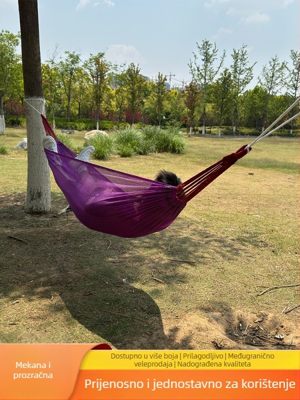 Be good Vanjski Ice Silk hamak za kampiranje, najlonska užad, nosivost 150 kg, težina 250 g, šifra proizvoda Ice silk hammock 1-1