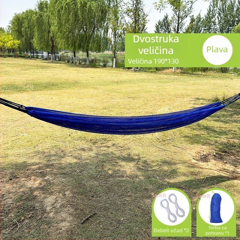 Be good Vanjski Ice Silk hamak za kampiranje, najlonska užad, nosivost 150 kg, težina 250 g, šifra proizvoda Ice silk hammock 1-1