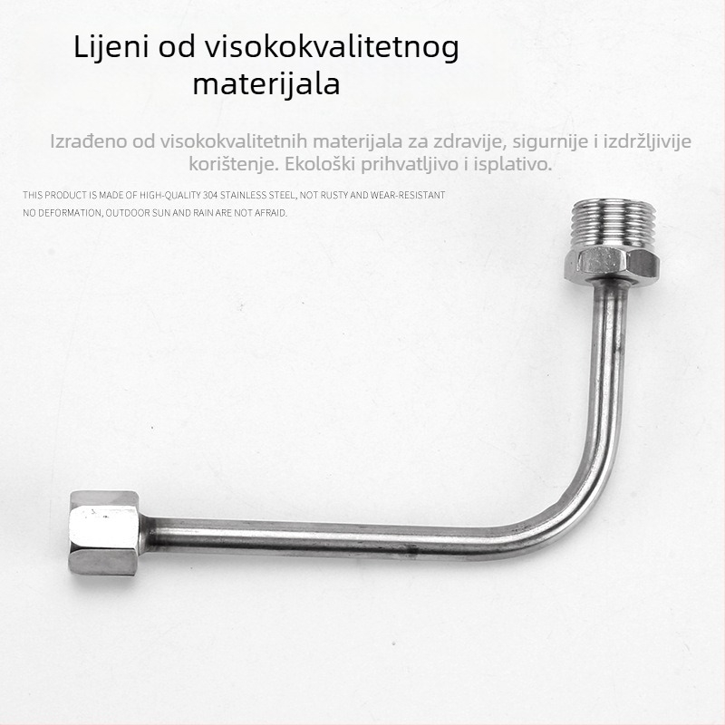 Dvostrano završna cijev buffer za manometar, od nehrđajućeg čelika/željeza, Cisqu marka, Klasa prvi