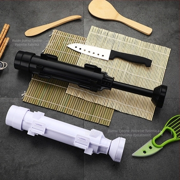 Oblik za rižine kuglice sushi – DIY kućna upotreba, plastika, moderan stil (plastika; DIY oblik; moderan stil)