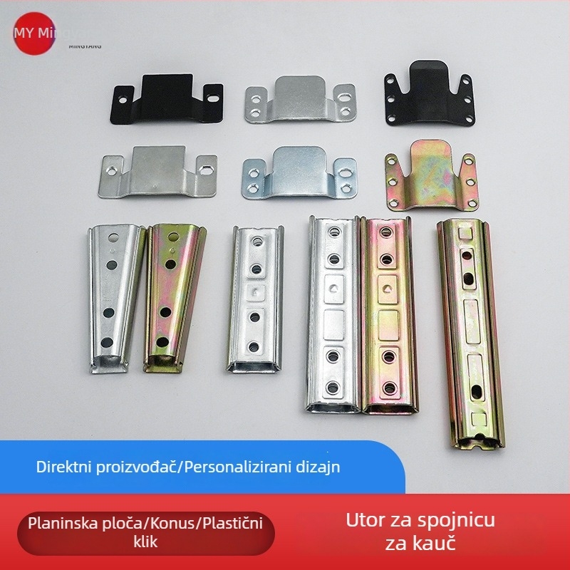Sofanski spoj i umetci, željezni hardver Mingyang, modeli: 18-point, 12-point, 16-point, A insert, mountain connector; primjena: sofa; stil: Novi kineski stil