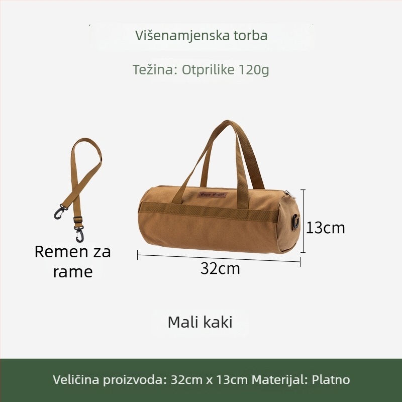 Torba za pohranu kamping kolova s čeličnim klinovima i čekićem – organizator za šator i pribor (Bu ye)
