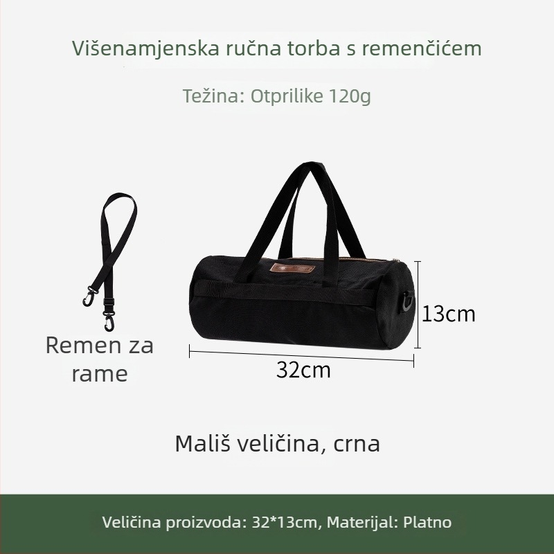Torba za pohranu kamping kolova s čeličnim klinovima i čekićem – organizator za šator i pribor (Bu ye)