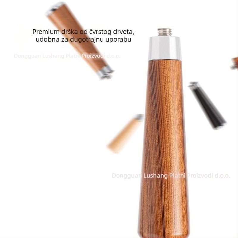 Drška za kavu od drveta – Luxiang, moderan minimalistički stil, materijal drvo, dodatak ručke aparata