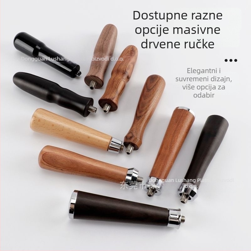Drška za kavu od drveta – Luxiang, moderan minimalistički stil, materijal drvo, dodatak ručke aparata