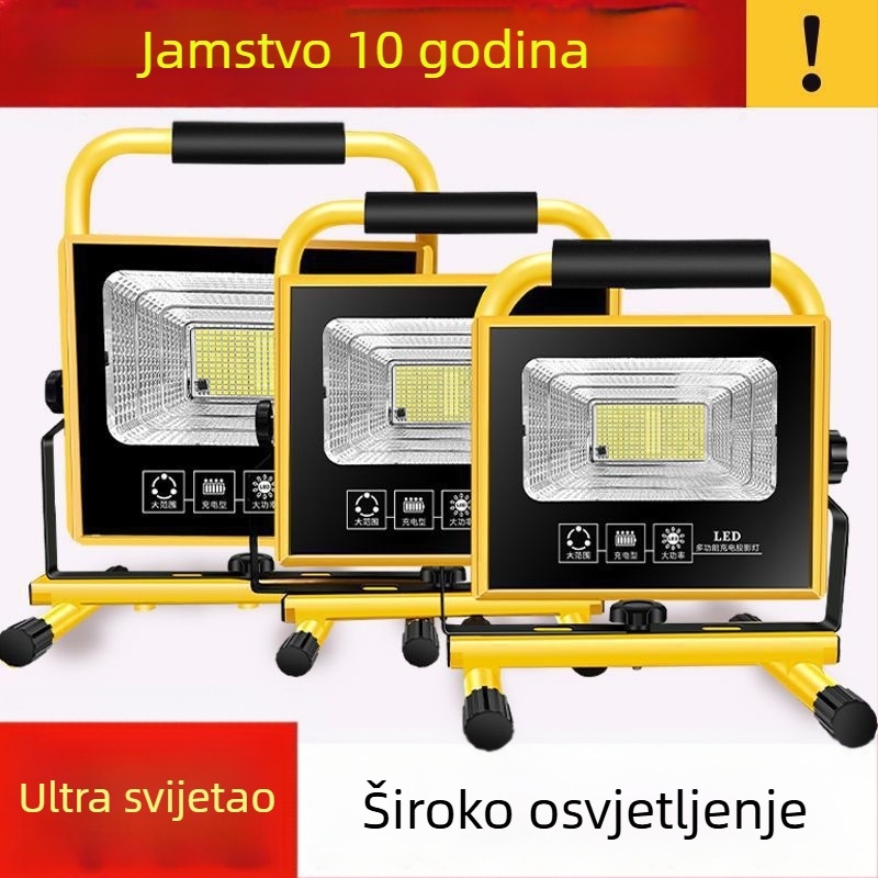 Kamping svjetlo za nužne situacije, žarulja sa žarnom niti, punjivo napajanje