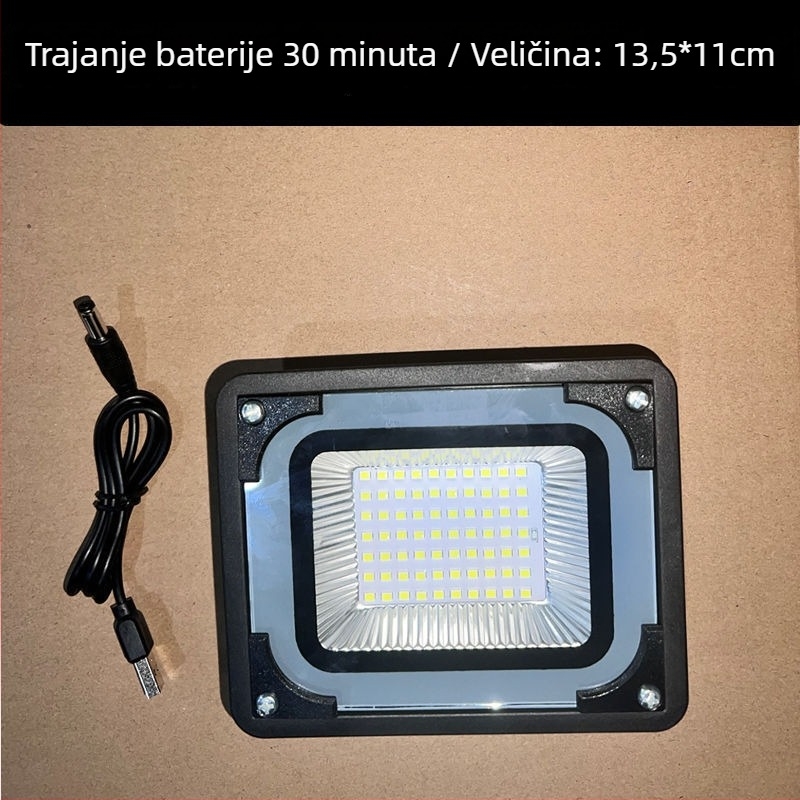 Kamping svjetlo za nužne situacije, žarulja sa žarnom niti, punjivo napajanje