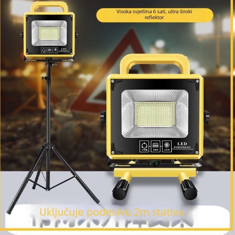 Kamping svjetlo za nužne situacije, žarulja sa žarnom niti, punjivo napajanje