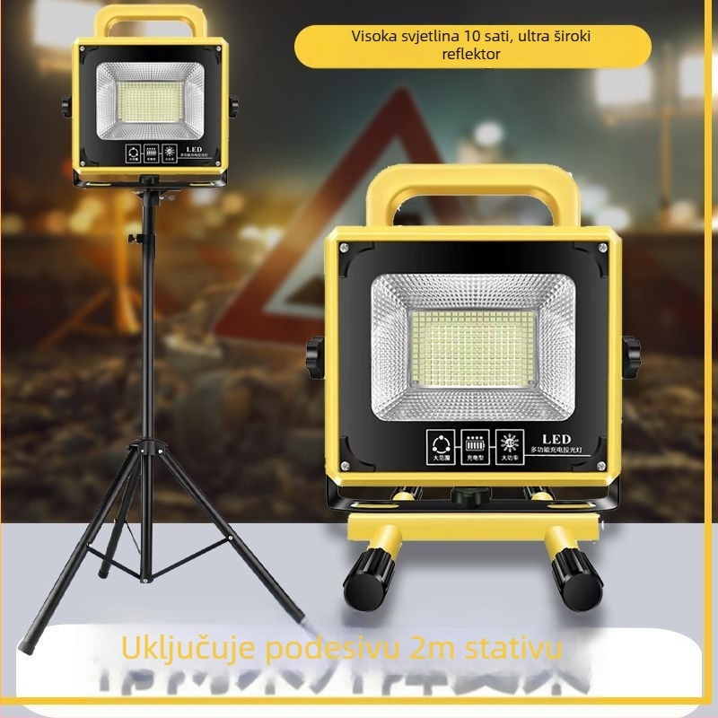 Kamping svjetlo za nužne situacije, žarulja sa žarnom niti, punjivo napajanje