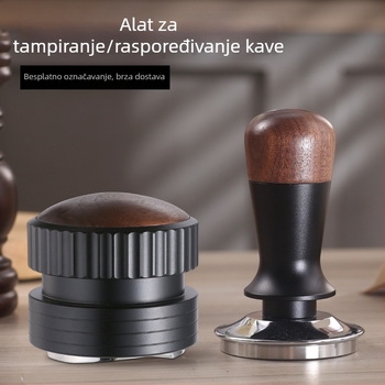 Presa za prašak od nehrđajućeg čelika (retro stil; čekić 340 g; distributer praška 540 g; mogućnost prilagodbe)