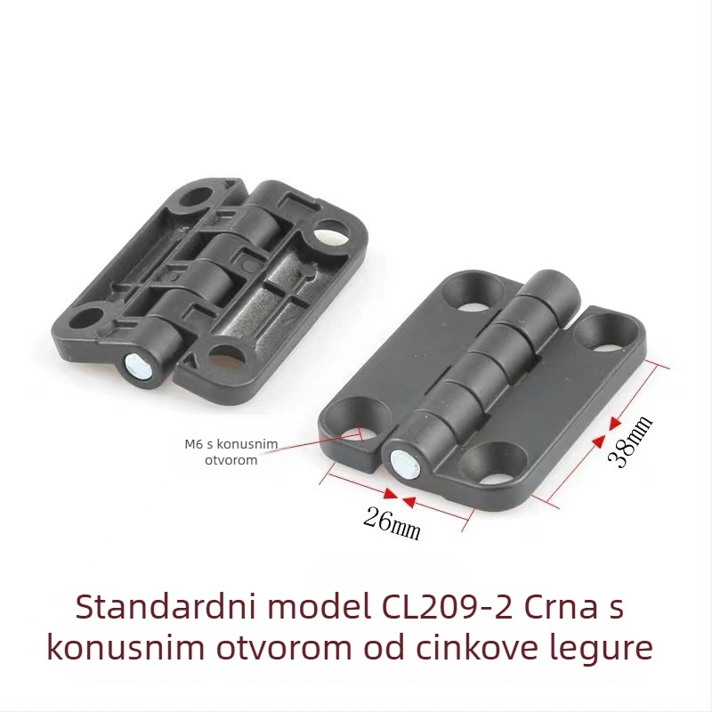 Industrijski šark CL236 | Cinkova legura | Elektrogalvanizacija | Binghao | Za kutije za distribuciju, šasije i opremu za automatizaciju