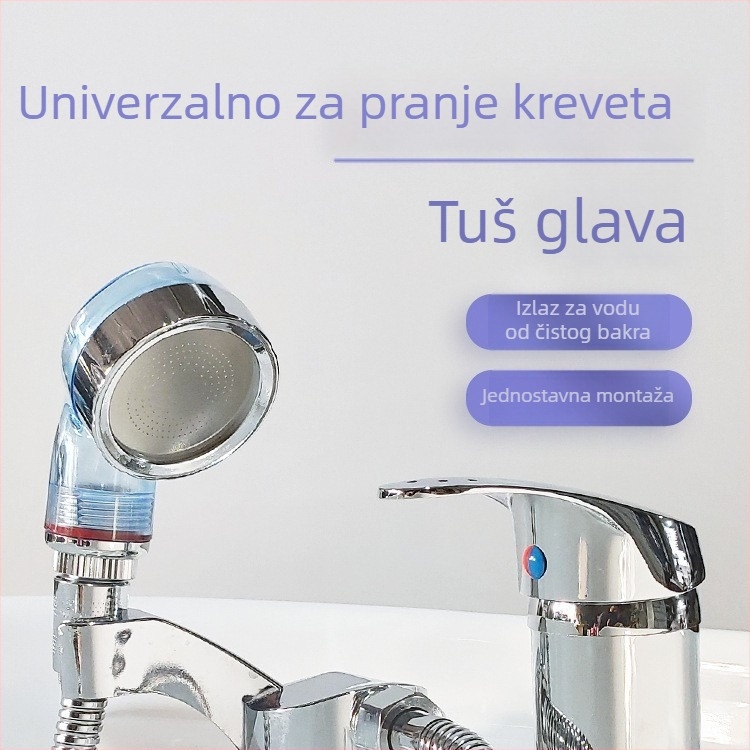 Comey prenosna tuš glava za šampon u salonu - ručna, ušteda vode, ABS, okrugli oblik