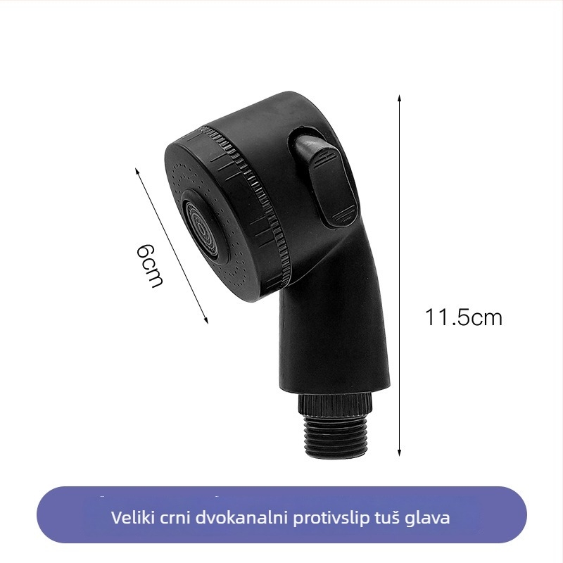 Comey prenosna tuš glava za šampon u salonu - ručna, ušteda vode, ABS, okrugli oblik