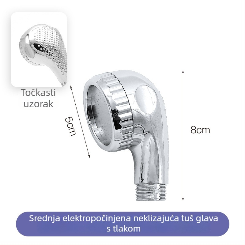 Comey prenosna tuš glava za šampon u salonu - ručna, ušteda vode, ABS, okrugli oblik