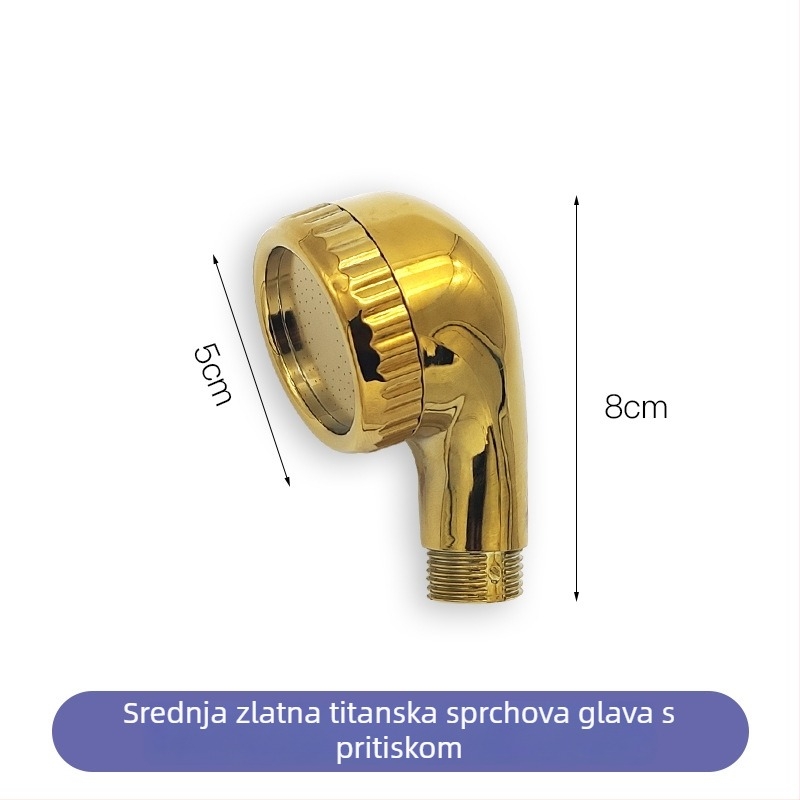 Comey prenosna tuš glava za šampon u salonu - ručna, ušteda vode, ABS, okrugli oblik