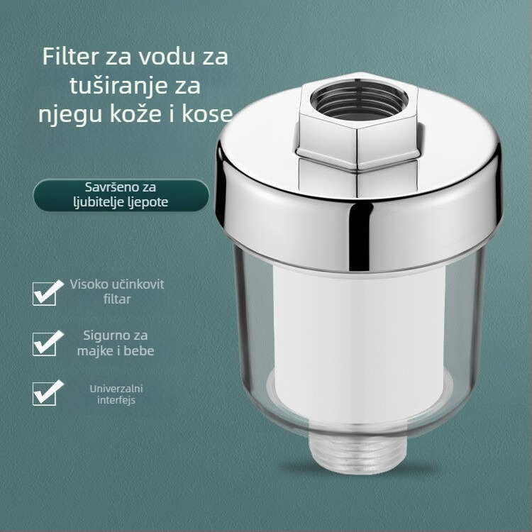 Tuš filter ABS, univerzalni model, kružni oblik, maksimalna temperatura 60°C