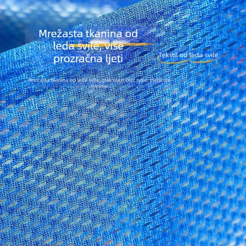 Hamak od ice silk mrežaste tkanine, prozračan vanjski dizajn, nosivost 250 kg, težina 650 g