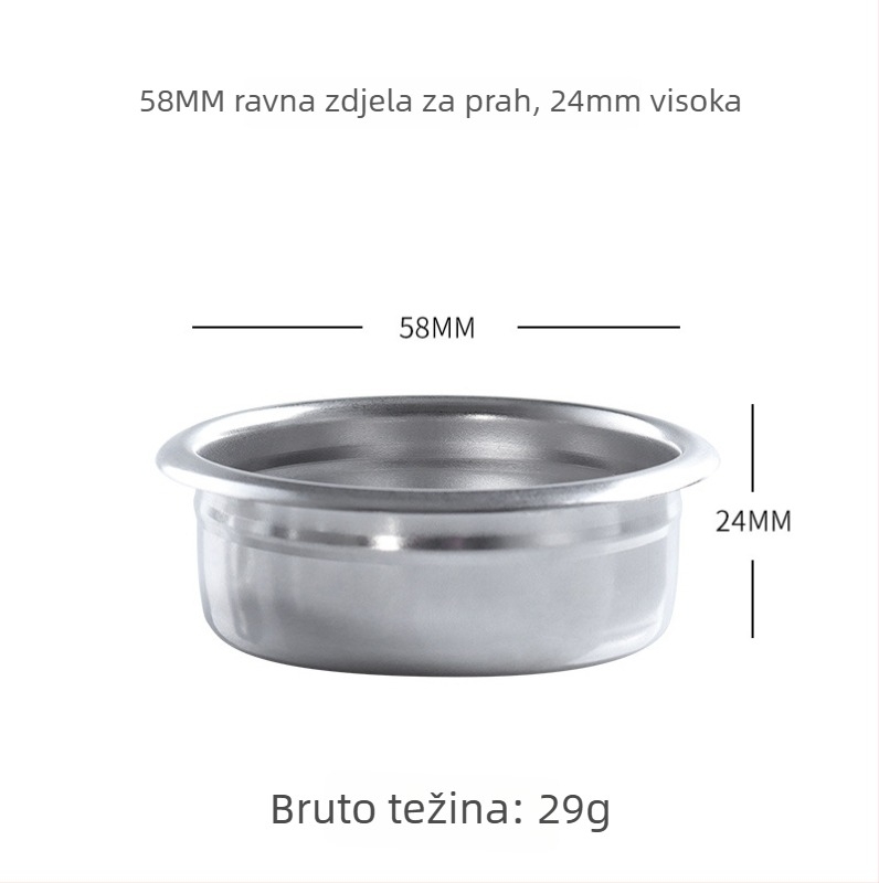 KLAM Filter Šalice za Poluautomatski Aparat za Kavu — Set Kave, Lansiran 2020, Prilagodljiv, Moguć Ispis Logotipa