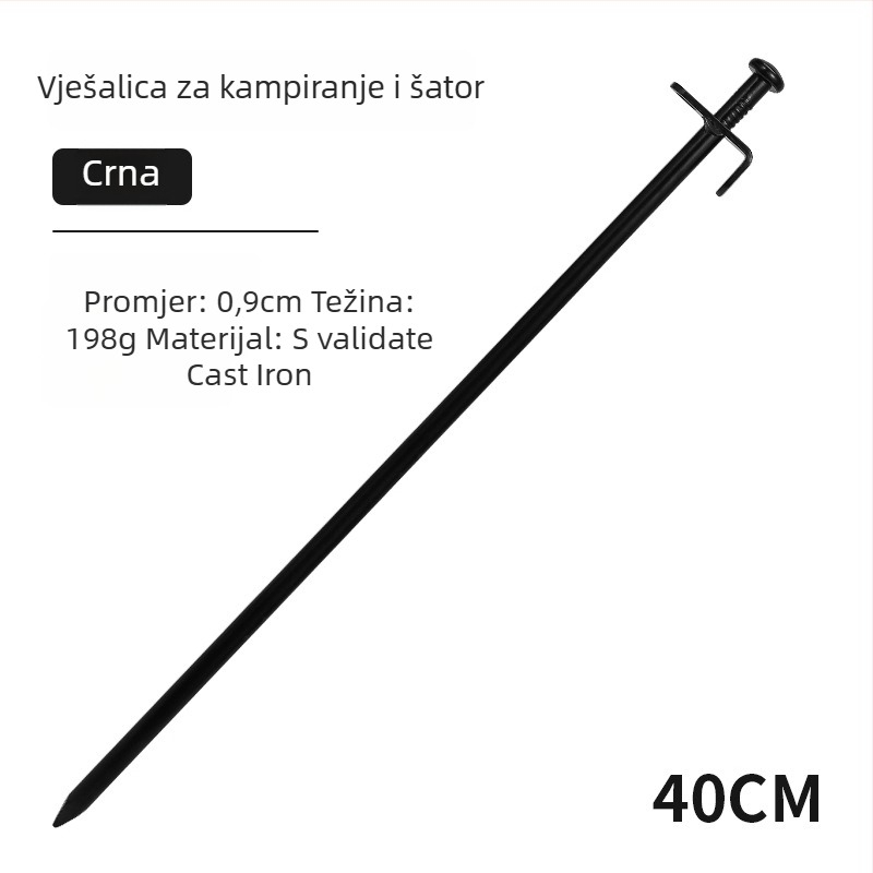 Željezni kolci za šator Hikemount — licencirana privatna etiketa