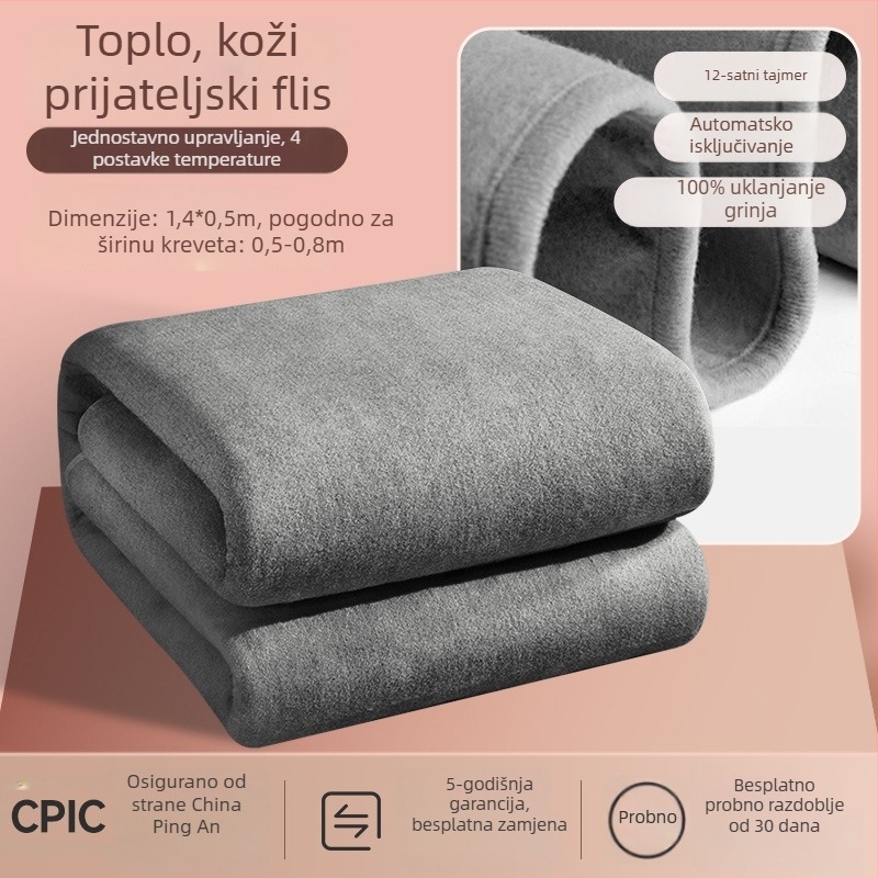 Antarctic električna deka, nordijski stil, netkani materijal, AC napajanje, težina 1500 g