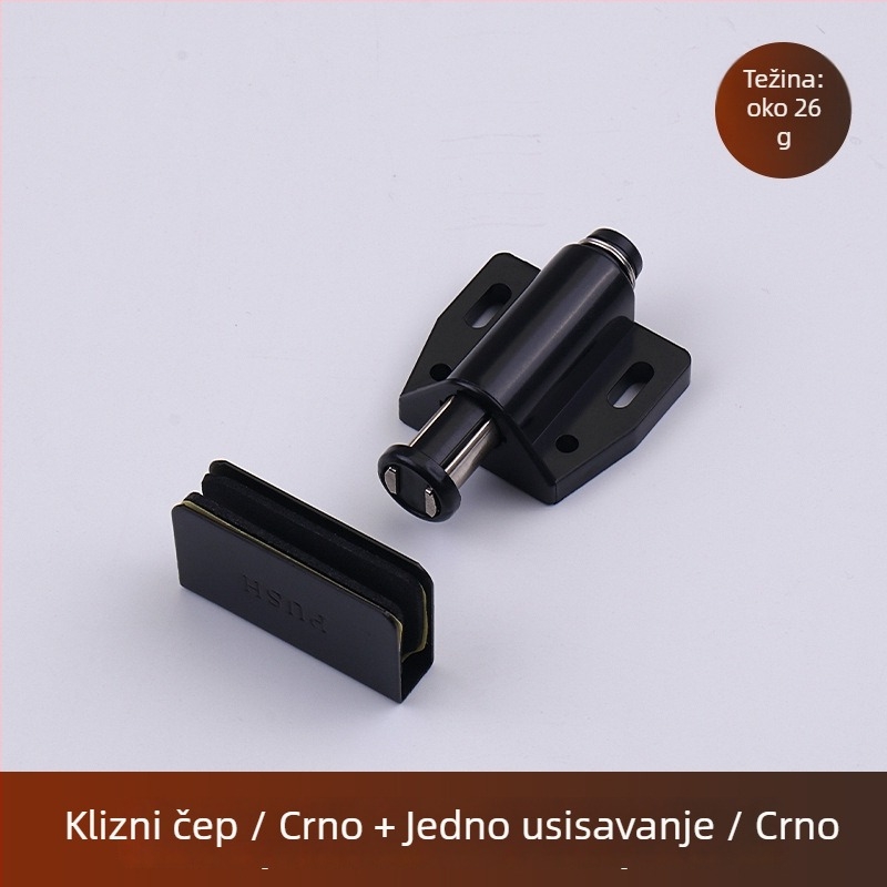 Staklena šarka za vrata ormarića (staklo 3-5 mm, željezo, elektroplakiranje, jednokrilna/dvokrilna vrata)