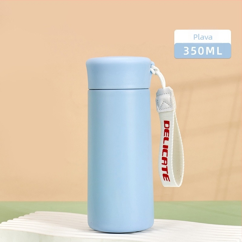 Termos čaša od nehrđajućeg čelika 316, unutarnji 316, vanjski 304, izolacija 6–12 sati, plastični navojni poklopac