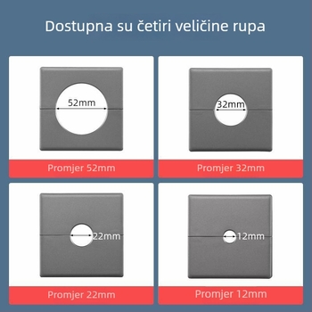 Plastična pločica za pokrivanje rupa u zidu | Marka Puxi | Model 86 | Kategorija: Poklopac cijevi