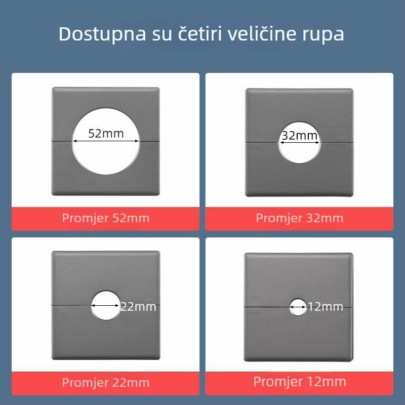 Plastična pločica za pokrivanje rupa u zidu | Marka Puxi | Model 86 | Kategorija: Poklopac cijevi