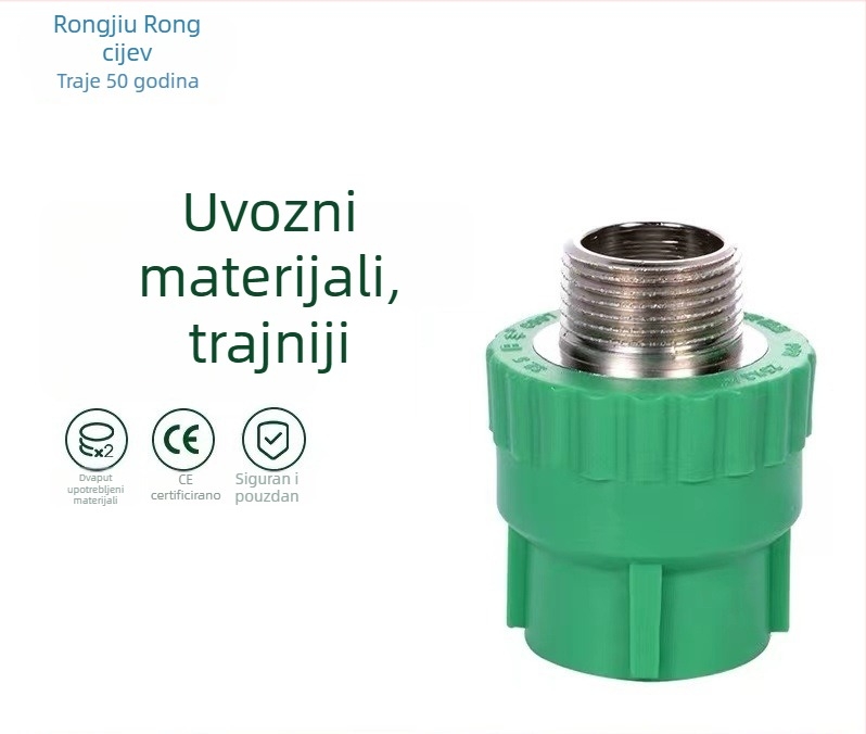 PPR cijevni spojni elementi – koljeno i T spoj, promjer 20 mm, debljina zida 10 mm, najnaprednija klasa