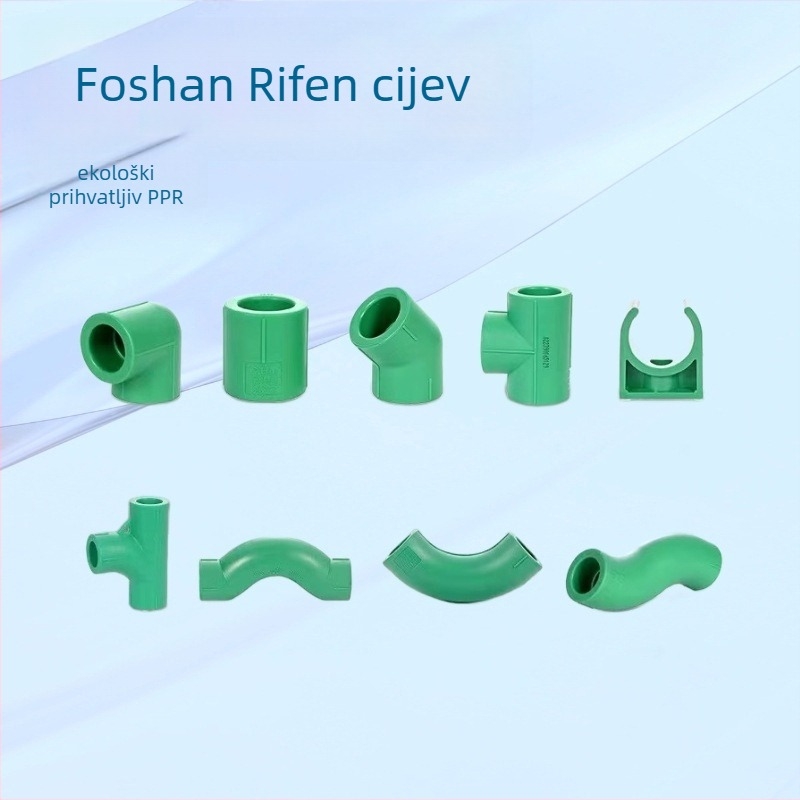 PPR cijevni spojni elementi – koljeno i T spoj, promjer 20 mm, debljina zida 10 mm, najnaprednija klasa