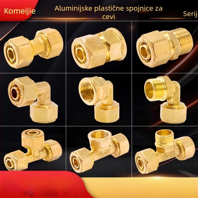 Aluminijsko-plastični spoj za cijevi, Ke meijie; materijal: aluminij-plastični; kategorija: Drugo